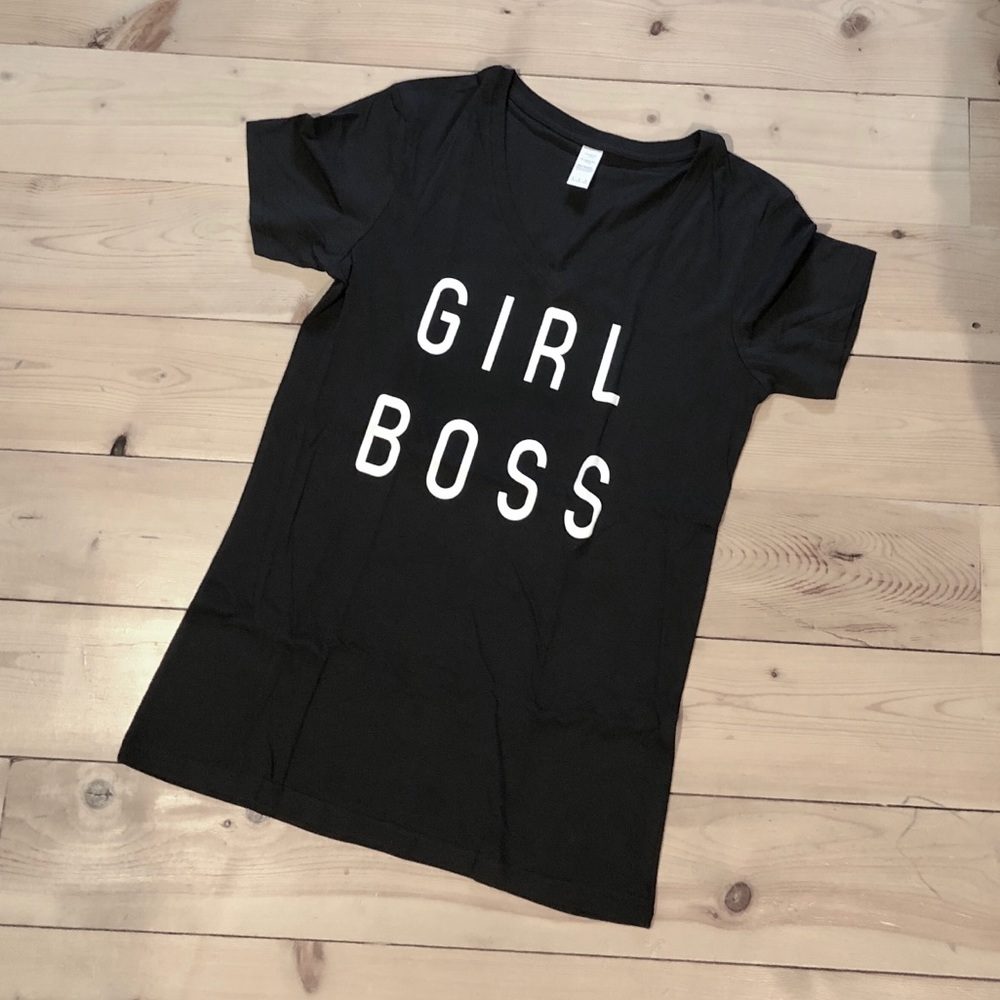 ★SOLD★Girl Boss Black Graphic Tee